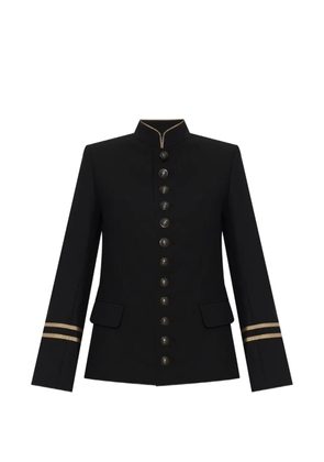 Zadig&Voltaire Vallo military-style buttoned blazer - Black