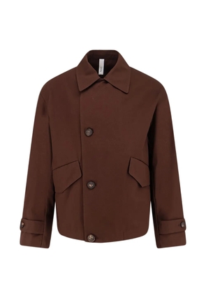 Hevo Isola di San Pietro shirt jacket - Brown