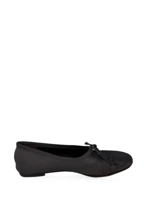 BY FAR Agnes high-cut ballet flats - Black