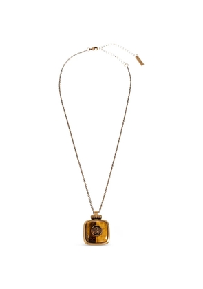 Versace Aura medusa-plaque necklace - Gold