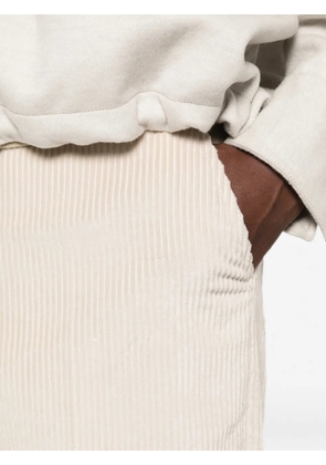 Brunello Cucinelli wide-leg corduroy trousers - Neutrals
