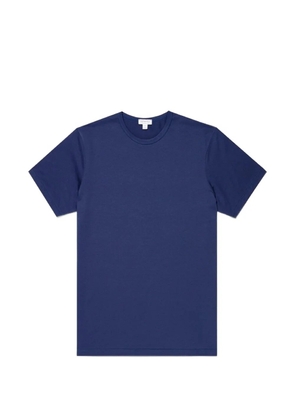 Sunspel crew-neck classic T-shirt - Blue