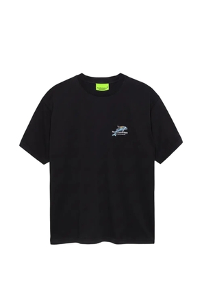 NEW AMSTERDAM logo-prtin T-shirt - Black