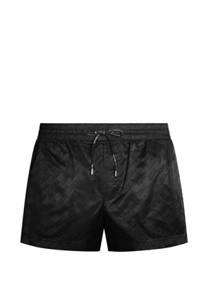 Dolce & Gabbana jacquard logo swim boxers - Black