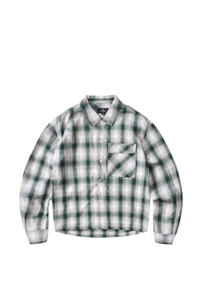 Represent Waffle flannel shirt - Green