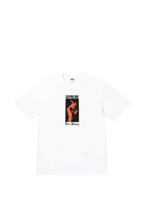 Supreme Wish graphic-print T-shirt - White