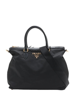 Prada Pre-Owned 2010-2026 Tessuto satchel - Black