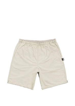 Stüssy Transit logo-patch shorts - Neutrals