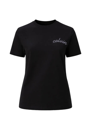 Calvin Klein logo T-shirt - Black