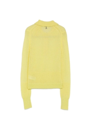 Patrizia Pepe buttoned sweater - Yellow