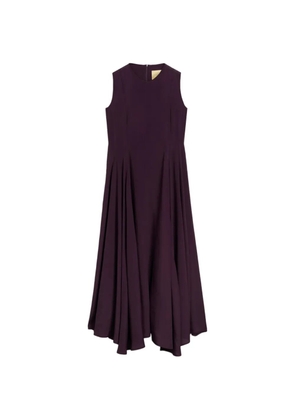 MOMONÌ Eldra flared midi dress - Purple