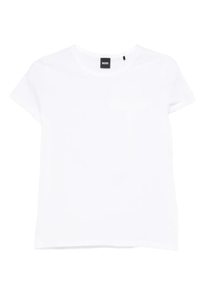 BOSS short-sleeve cotton T-shirt - White