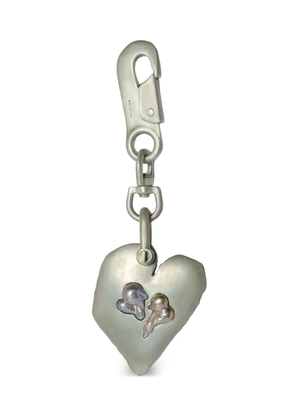 Parts of Four Jazz's Solid Heart keyring - Silver