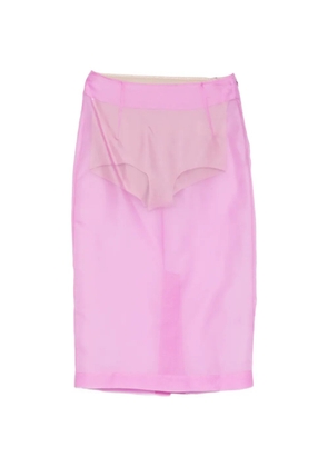 Patrizia Pepe organza skirt - Pink