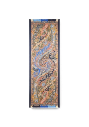 ETRO paisley-print scarf - Blue