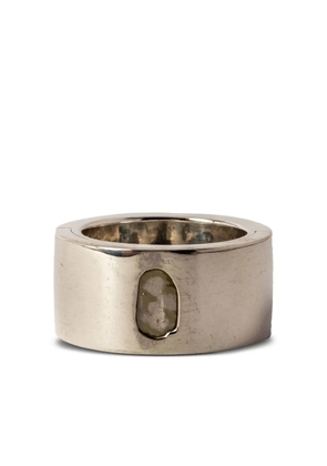 Parts of Four Sistema yellow-diamond ring - Silver