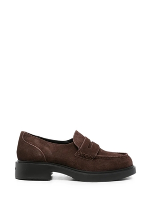 G.H.Bass Albany suede loafers - Brown