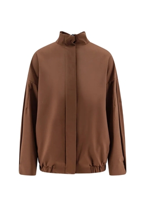 Hevo Porto Selvaggio high-collar jacket - Brown