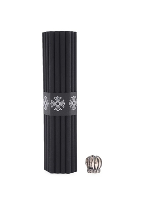 Chrome Hearts logo-engraved incense stickers and holder (set of 22) - Black