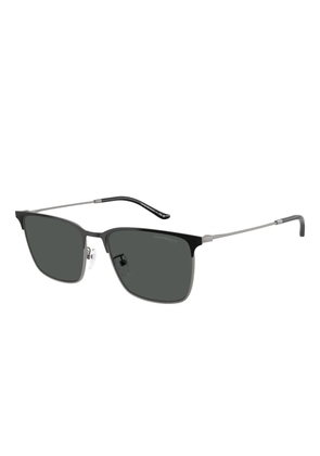 Emporio Armani square-frame sunglasses - Black