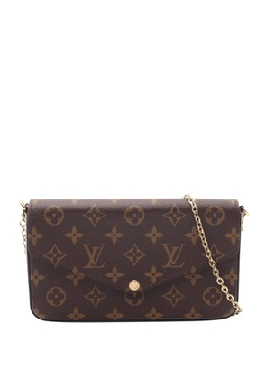 Louis Vuitton Pre-Owned 2020-2024 Monogram Pochette Felicie crossbody bag - Brown