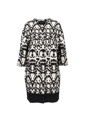 Giambattista Valli Vintage animal-print coat - White