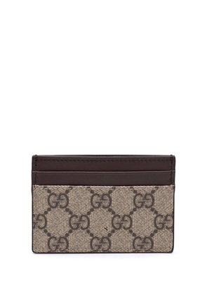Gucci Pre-Owned 2000-2015 GG Supreme card holder - Neutrals