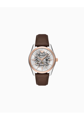 Lunar New Year Automatic Brown Leather Watch
