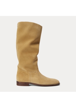 Suede Tall Boot