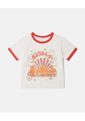 Stella McCartney - Sunrise Ringer T-Shirt, , Size: 14