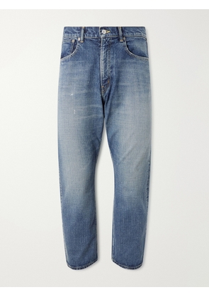 Beams Plus - Straight-Leg Paint-Splattered Jeans - Men - Blue - UK/US 32