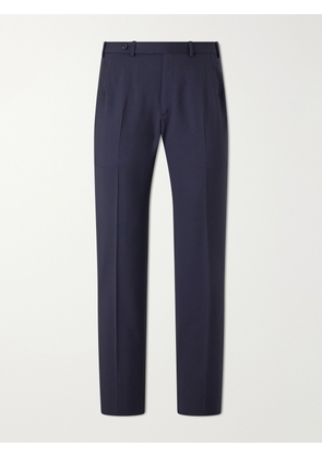 Brioni - Plume Straight-Leg Wool and Mohair-Blend Trousers - Men - Blue - IT 44