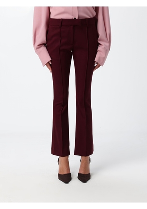 THE ATTICO Pants Woman color Burgundy