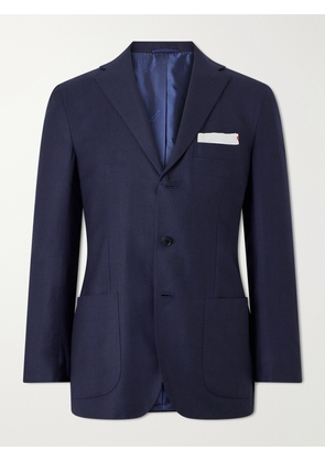 Kiton - Virgin Wool Suit Jacket - Men - Blue - IT 46