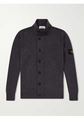 Stone Island - Virgin Wool-Blend Cardigan - Men - Gray - S