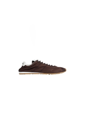 Plume Technical Fabric And Suede Sneakers