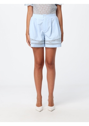 ERMANNO SCERVINO Shorts Woman color Gnawed Blue