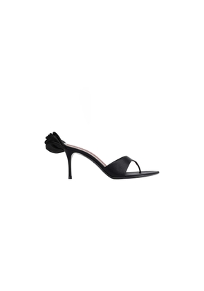 Satin Thong Sandals