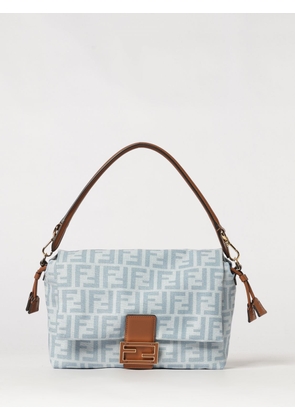 FENDI Shoulder Bag Woman color Denim