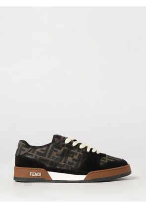 FENDI Match Low-Top Sneakers by in FF Monogram Jacquard Fabric