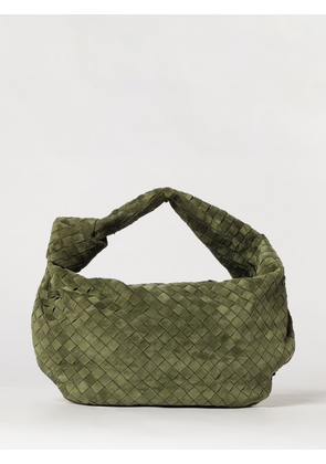 BOTTEGA VENETA Jodie Woven Suede Shoulder Bag with Knotted Handle