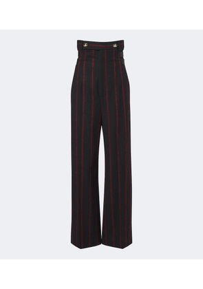 Vivienne Westwood Lauren wool, alpaca, and mohair-blend pants