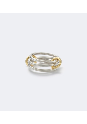 Spinelli Kilcollin Solarium sterling silver and 18kt gold ring