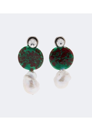 Dries Van Noten Embellished drop earrings