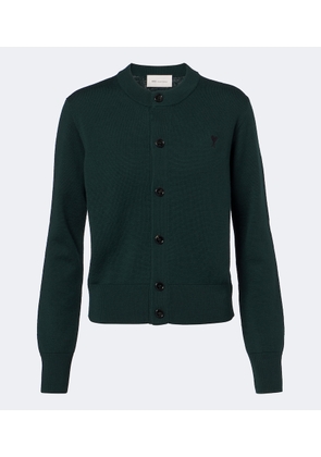 Ami Paris Ami de Cour wool cardigan