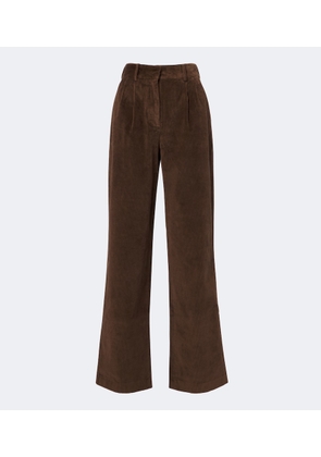 Aya Muse Aven cotton-blend corduroy wide-leg pants