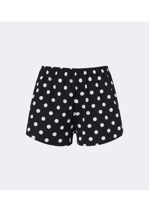 Hunza G Polka-dot shorts