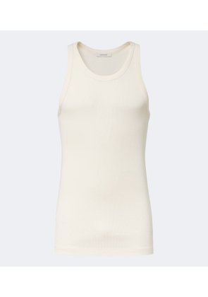 Lemaire Ribbed-knit cotton tank top
