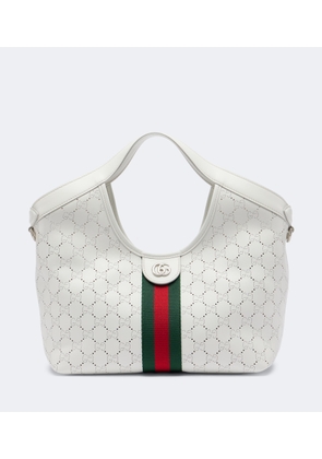 Gucci Gucci Giglio Small leather tote bag
