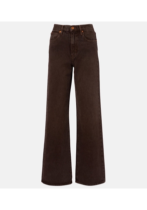 Slvrlake Grace high-rise wide-leg jeans
